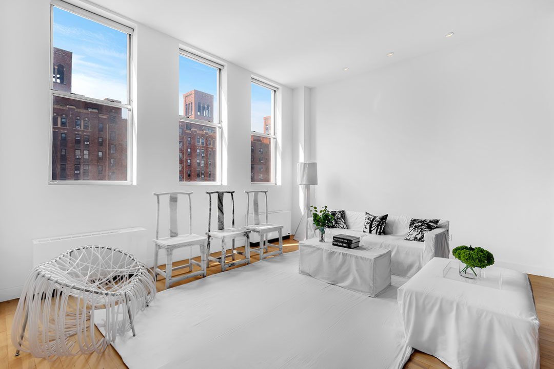 Ai Weiwei Nyc Condo Living Area