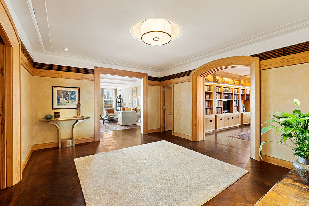 6 Peter Jennings Upper West Side Foyer