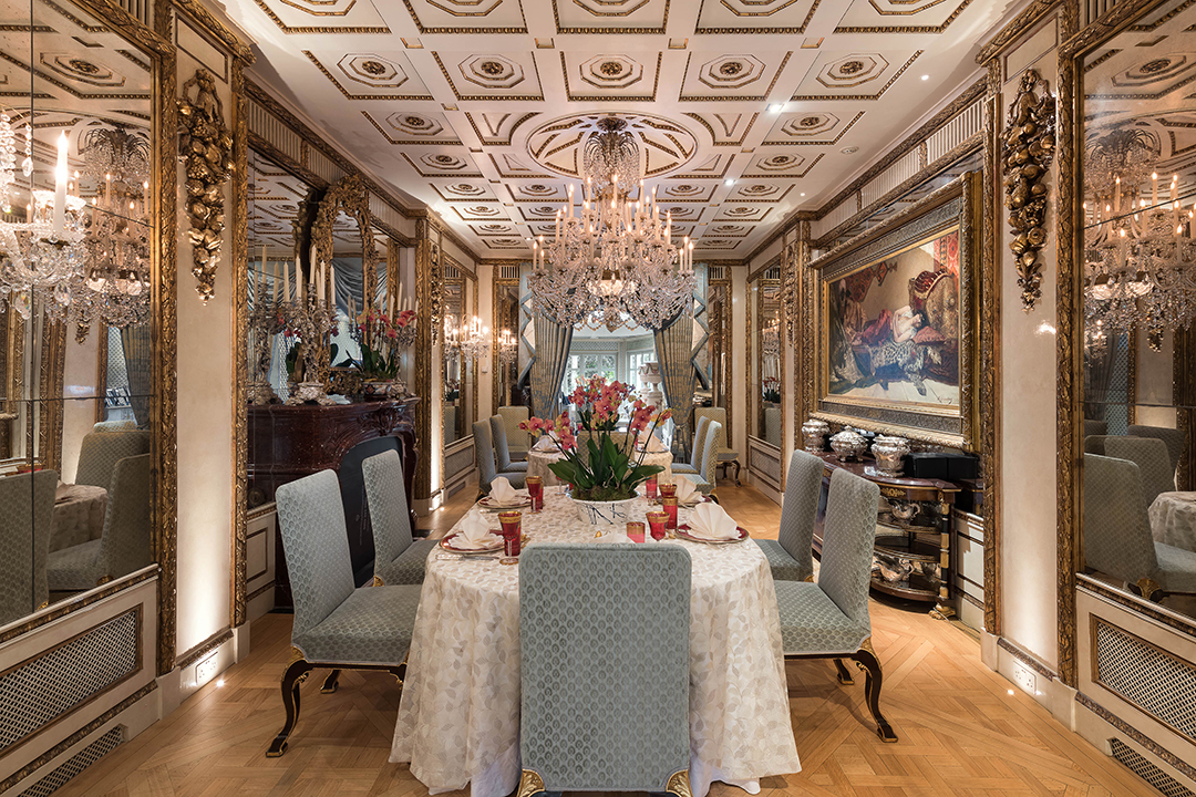 The Greek Royal Familys Former Eaton Square Mansion Seeks 39 5m Eatonsquaregroundfloordiningroomawinship