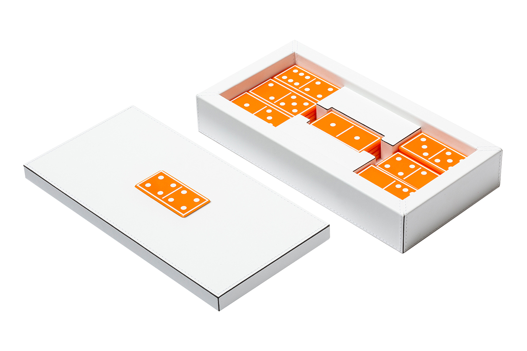 Giobagnara Levanto Domino Game Set Rough Silo