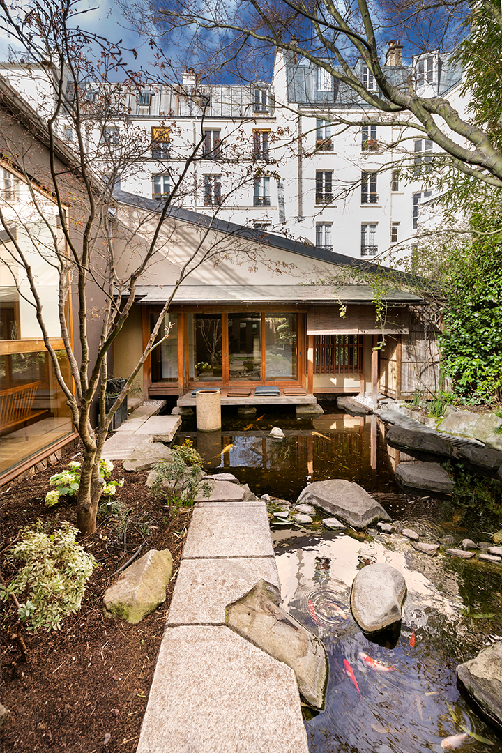 Late Designer Kenzo Takadas Famous Custom Built Paris Villa Hits The Market B