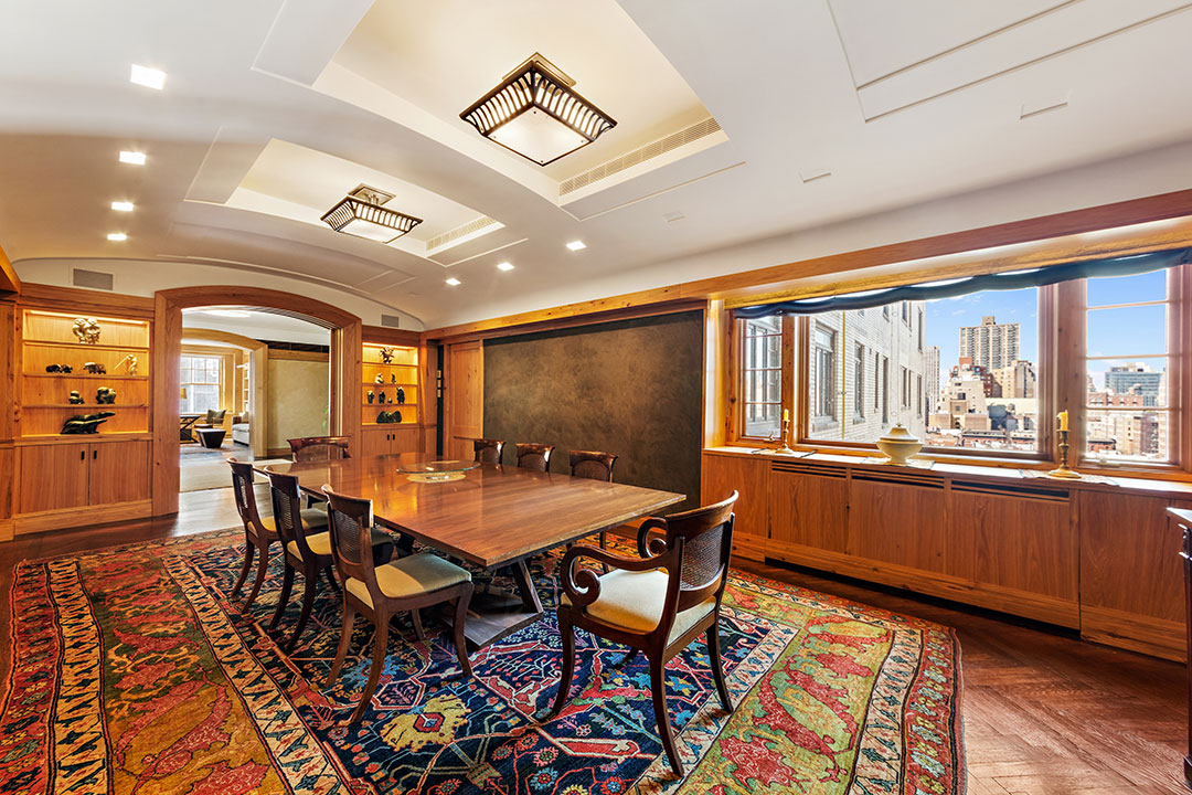 10 Peter Jennings Upper West Side Dining Room