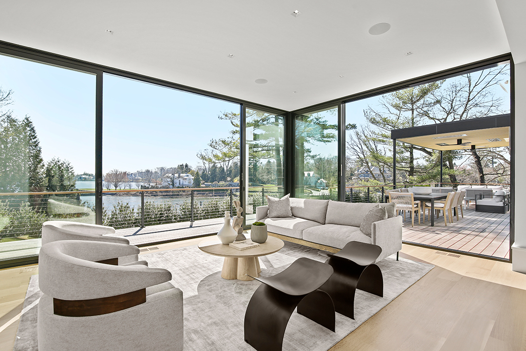Beautyrx Co Founders Chic Waterfront Greenwich Home Asks 28m D