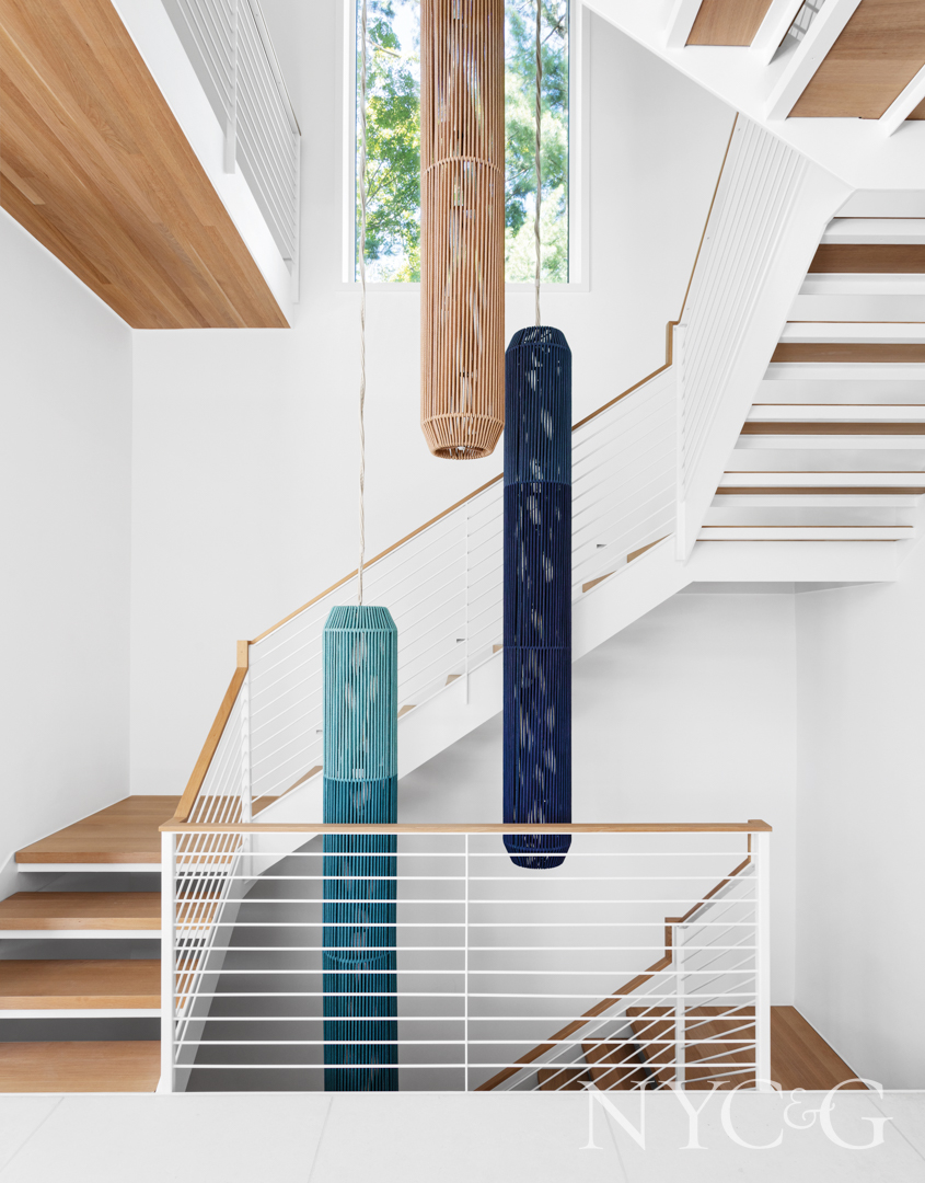 Scarsdale Pool House Staircase