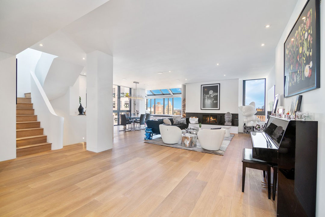 Rosie Odonnell Nyc Duplex Living Room