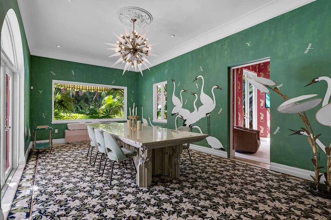 Step Inside An Unforgettable Colorful Home In Miami Beach H