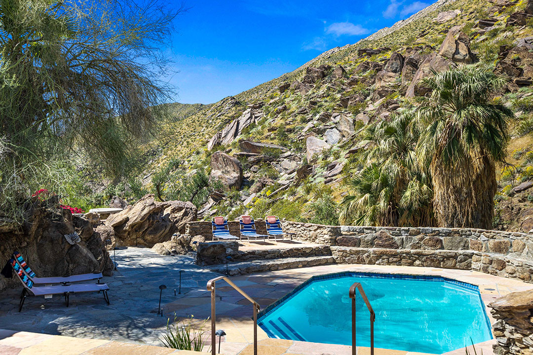 Suzanne Somers Palm Springs Pool