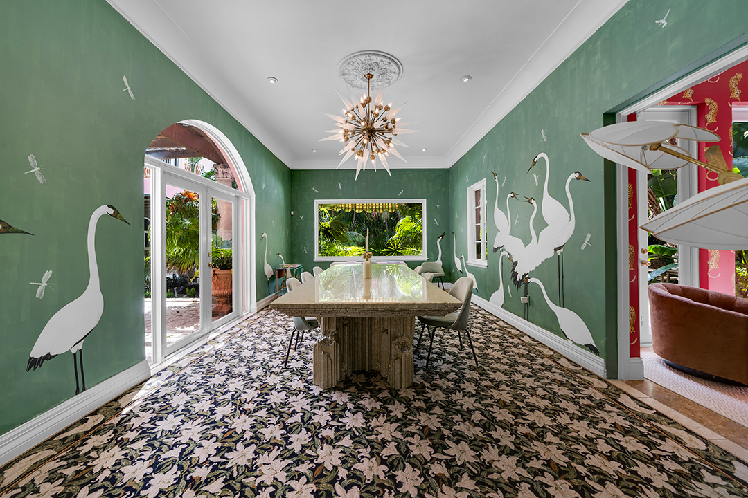 Step Inside An Unforgettable Colorful Home In Miami Beach I