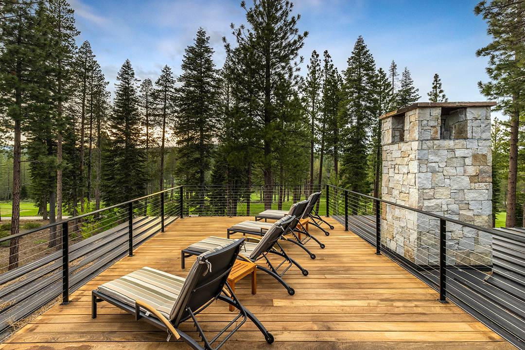 Check Out A Luxurious Lake Tahoe Retreat Priced At 11 9m 17 Martis Camp Realty Home 494 Media Deck 2