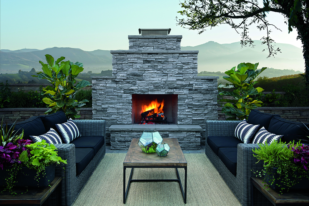 Sherwood Wood Burning Fireplace