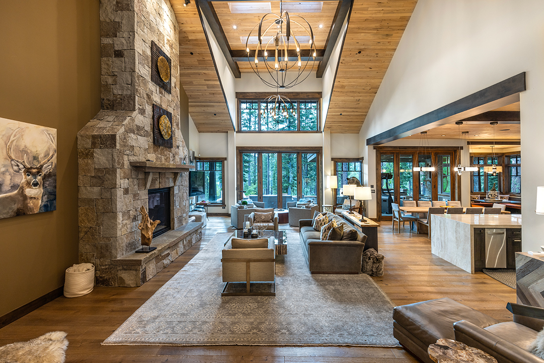 Check Out A Luxurious Lake Tahoe Retreat Priced At 11 9m 6 Martis Camp Realty Home 494 Greatroom 2