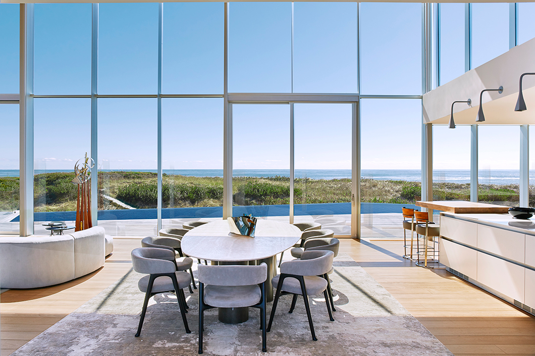 Wainscott Modern Masterpiece Once Featured In Succession Looks For 55m 115beachlane Dining 02 076 2