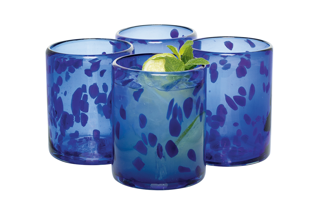 Blue Tortoise Glass 4 Rough Silo