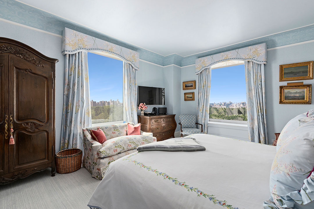 Upper East Side White Bedroom