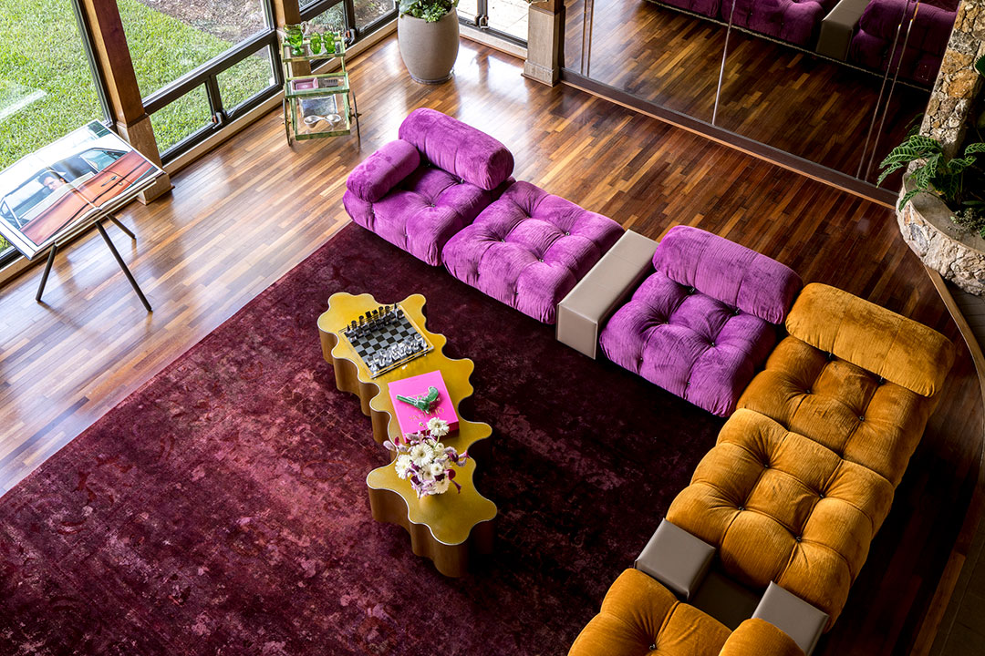 Joe Jonas Sophie Turner Miami Mansion Living Room 5