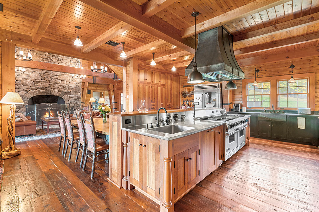 3 Star Hill Farm Woodstock Vermont Kitchen
