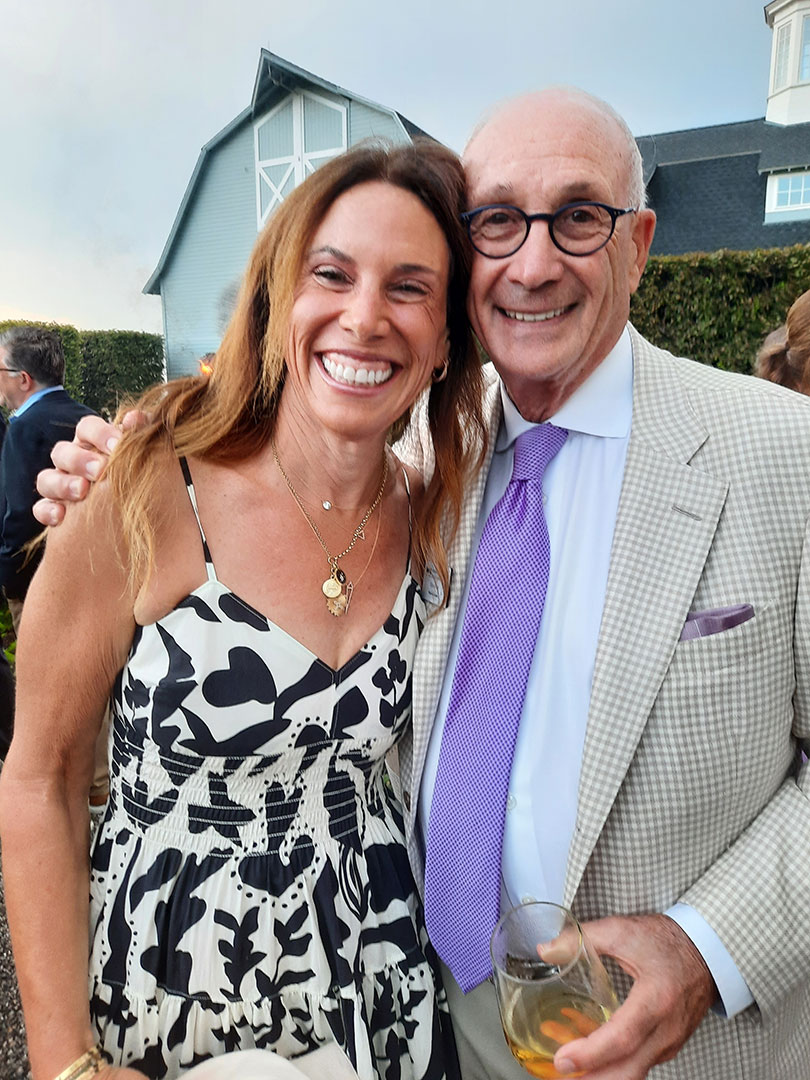 35 Host Peter May And Daughter Leslie