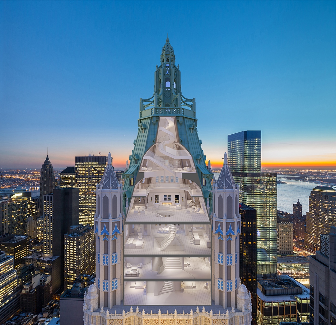 Nycs Famous Woolworth Buildings Pinnacle Penthouse Sells For 30m 9