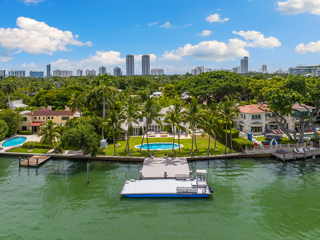 Tory Burch Co Founders Sophisticated Miami Manor Hits The Market For 49m B