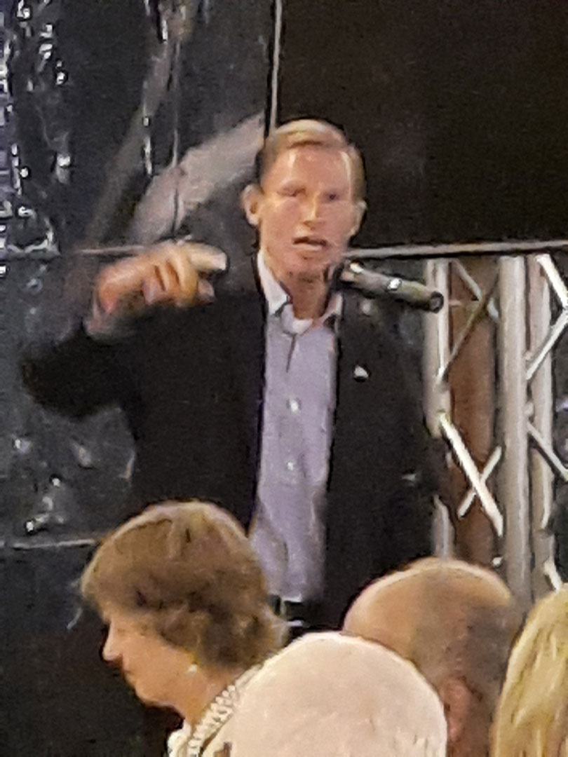 85 Senator Richard Blumenthal At The Podium