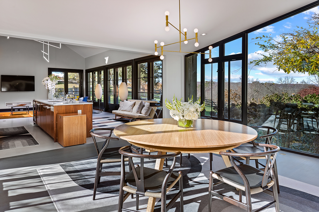 Unique Ct Estate With A Revamped Circa 1792 Colonial And A Sleek Barn House Lists For 9 5m J