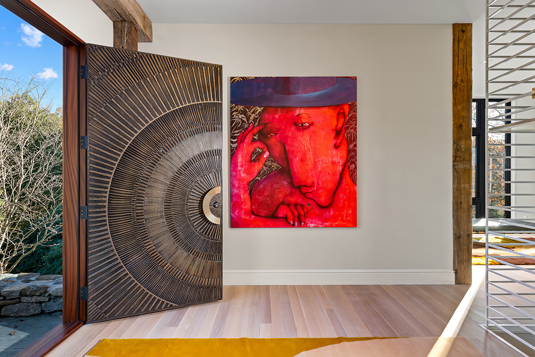 Unique Ct Estate With A Revamped Circa 1792 Colonial And A Sleek Barn House Lists For 9 5m D