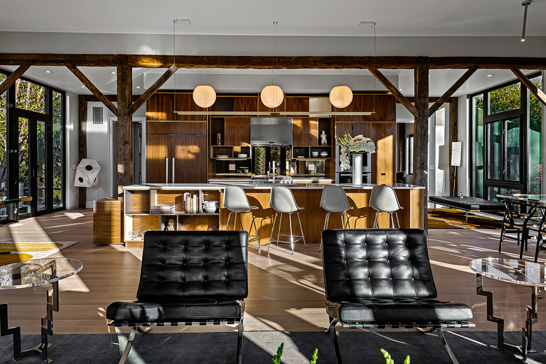 Unique Ct Estate With A Revamped Circa 1792 Colonial And A Sleek Barn House Lists For 9 5m H