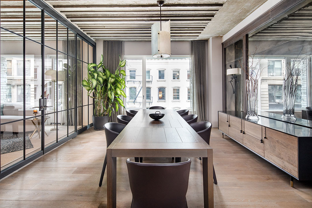 Savannah Guthrie Tribeca Loft Dining Room