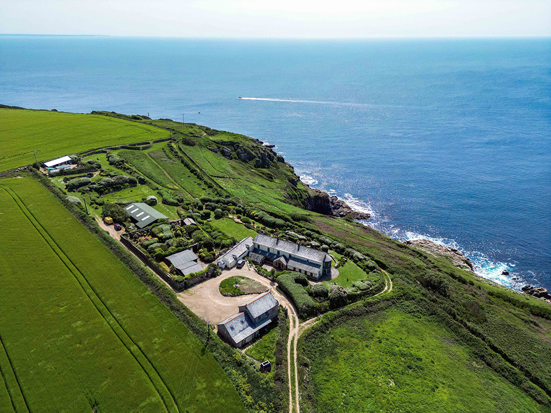 Late Writer John Le Carre Tregiffian Cottage4