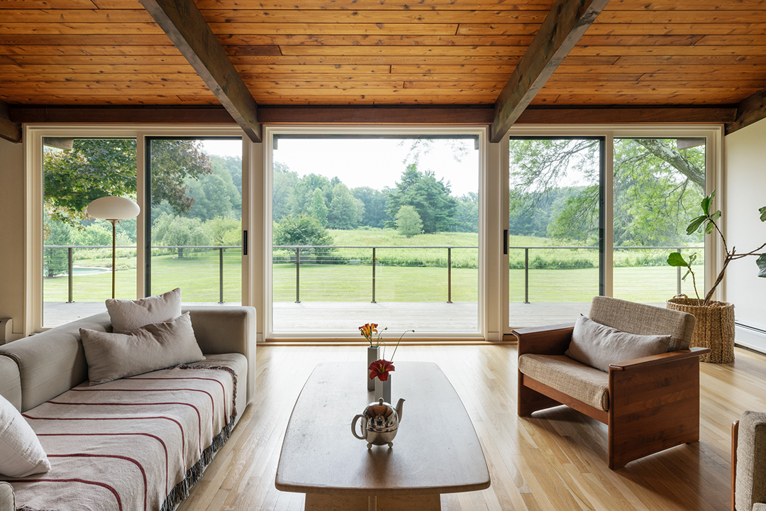 Gorgeous Carefully Renovated Midcentury Modern Is Up For Sale In Millbrook Ny G