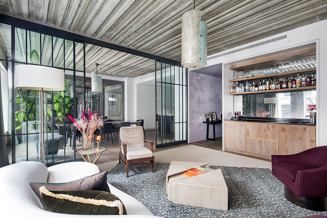 Savannah Guthrie Tribeca Loft Living Room