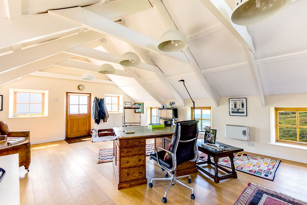 Late Writer John Le Carre Tregiffian Cottage Office