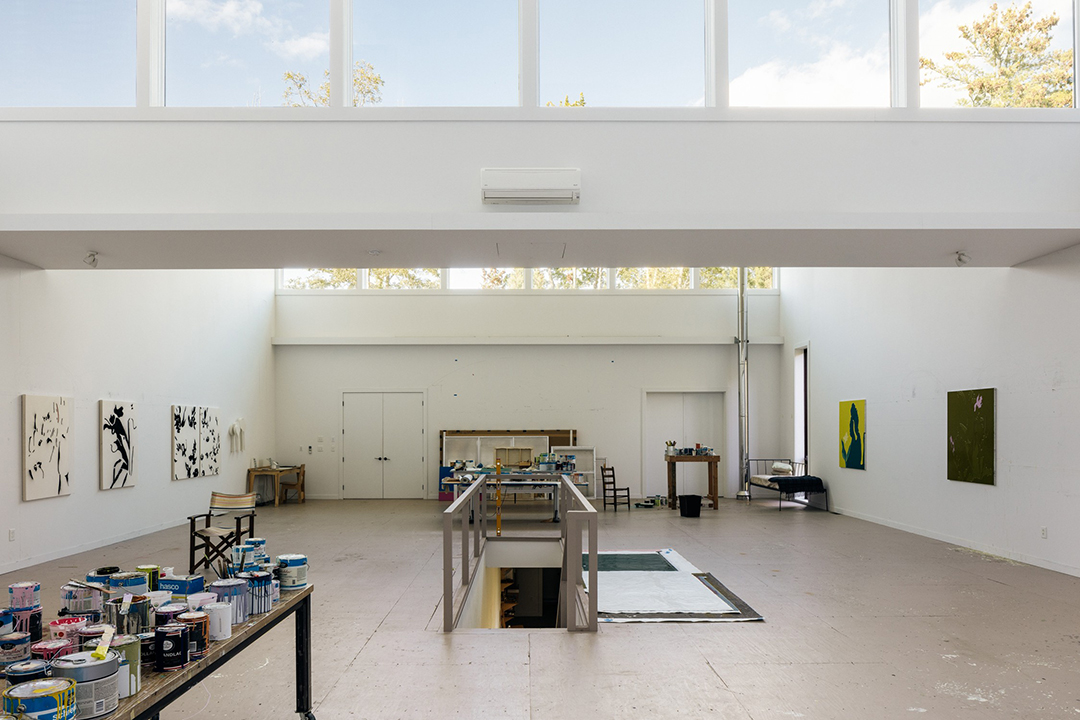 British Artists Gary Hume And Georgie Hopton List Lovely Upstate New York Compound 038