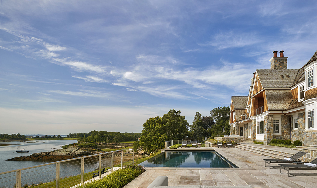 12 Stunning Waterfront Homes Designed By Shope Reno Wharton Coastal Westchester Robert Benson Photography Eastcliff 13