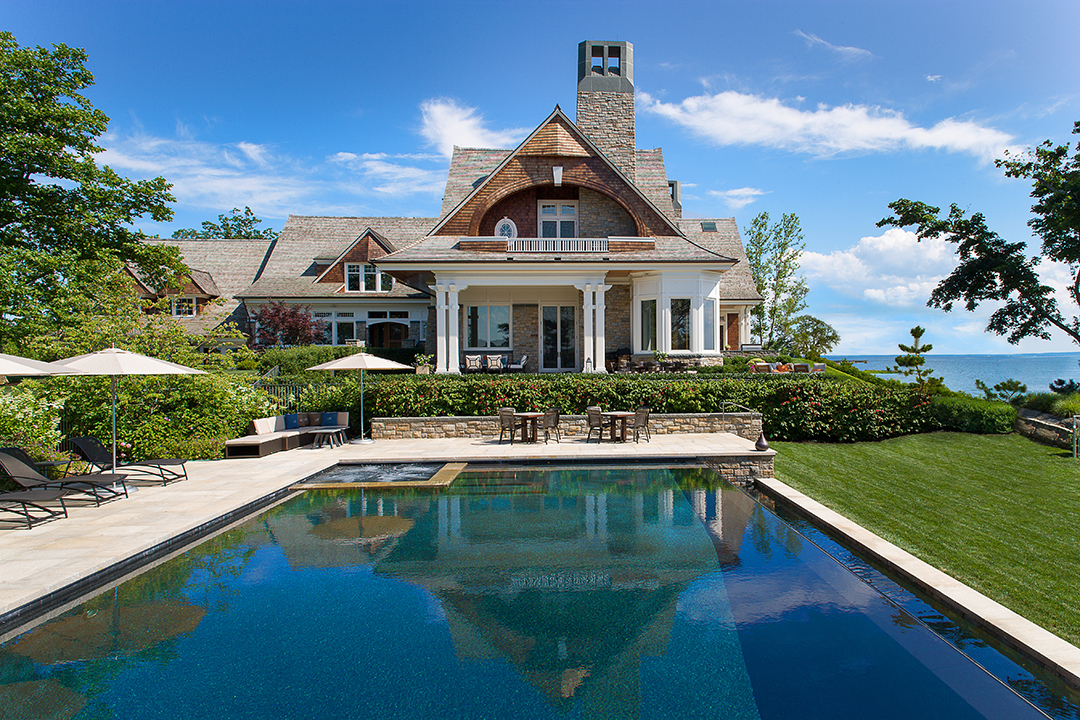 12 Stunning Waterfront Homes Designed By Shope Reno Wharton Coastal Ct Tim Lee Photography