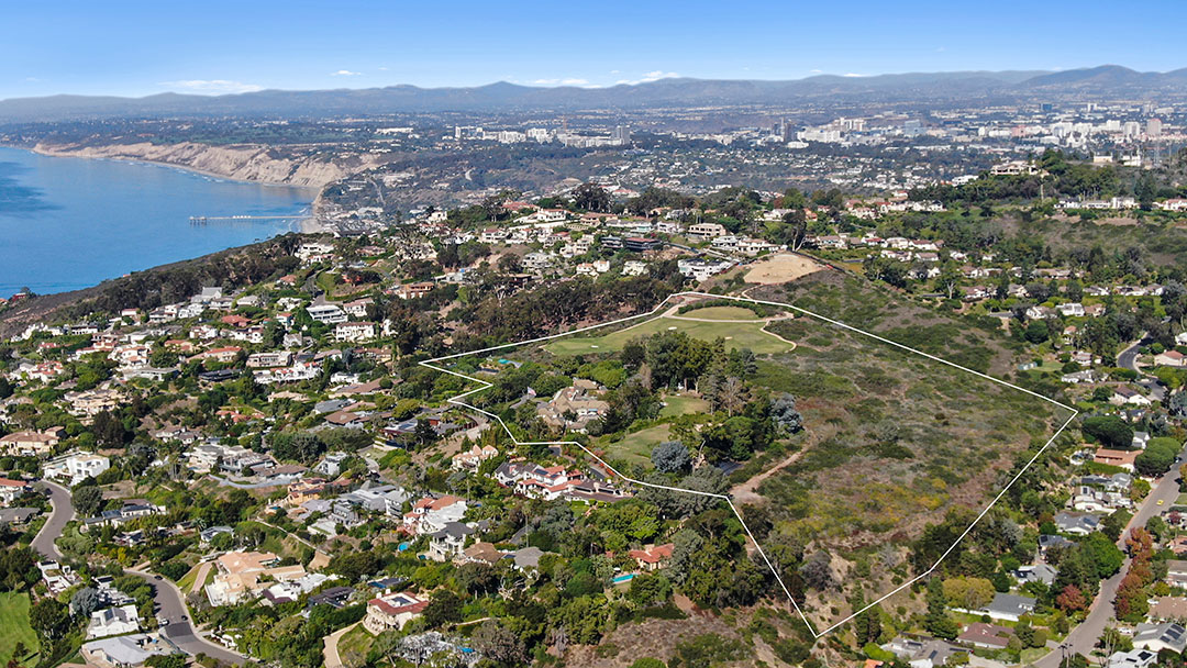 2 La Jolla Estate Aerial