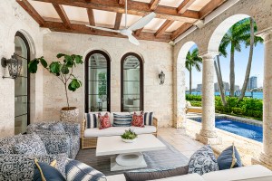 Tommy Hilfiger Palm Beach Mansion For Sale Patio 2