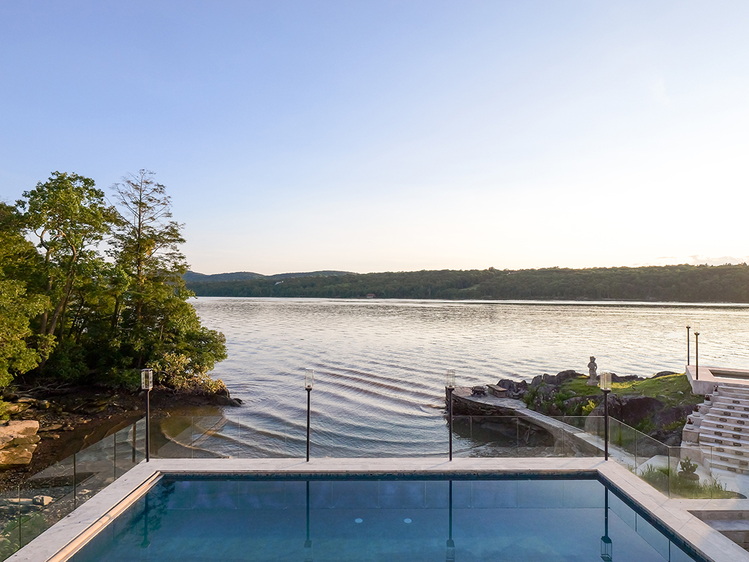 Explore A Surprising 25m Architectural Stunner Perched Right On The Hudson River Y