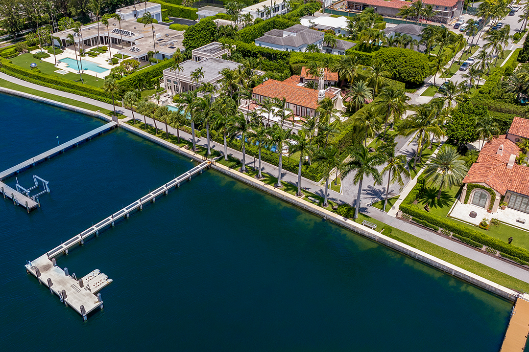Tommy Hilfiger Palm Beach Mansion For Sale Aerial 4