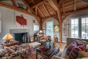 Late Musician Stephen Sondheim Longtime Connecticut Home Lists Living Room3