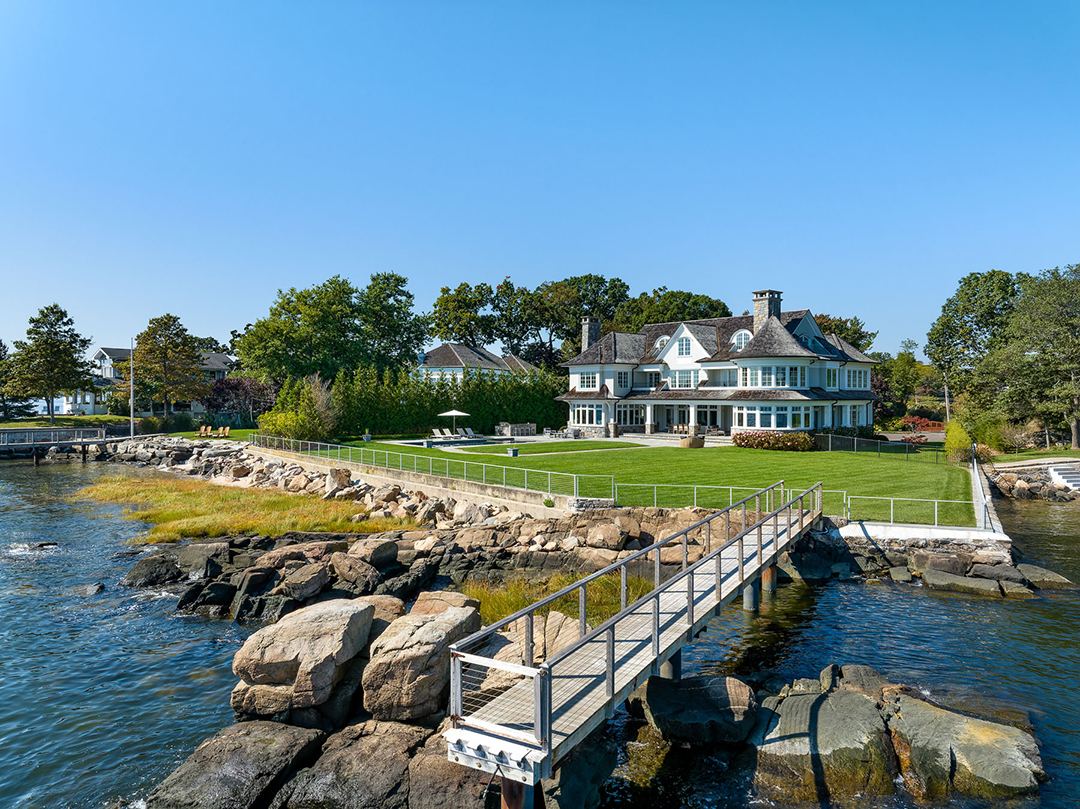 An Elegant Darien Manor On The Coast Lists For 12m 11 Pratt Island 31 Web