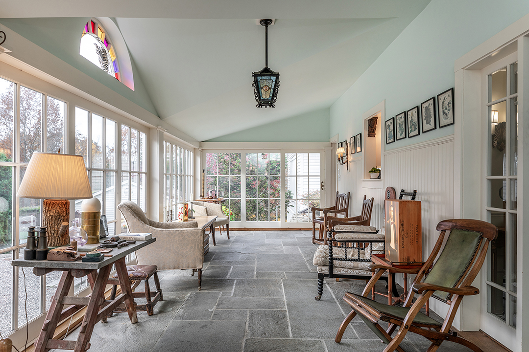 Late Musician Stephen Sondheim Longtime Connecticut Home Lists Sun Room