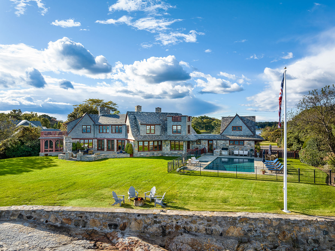 Jaw Dropping Coastal Mansion In Rye New York Lists For Almost 14m C