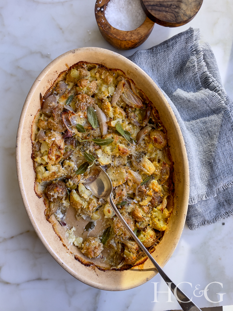 210605 Susan Spungen Smashed Potato Shallot Gratin 004 Resized