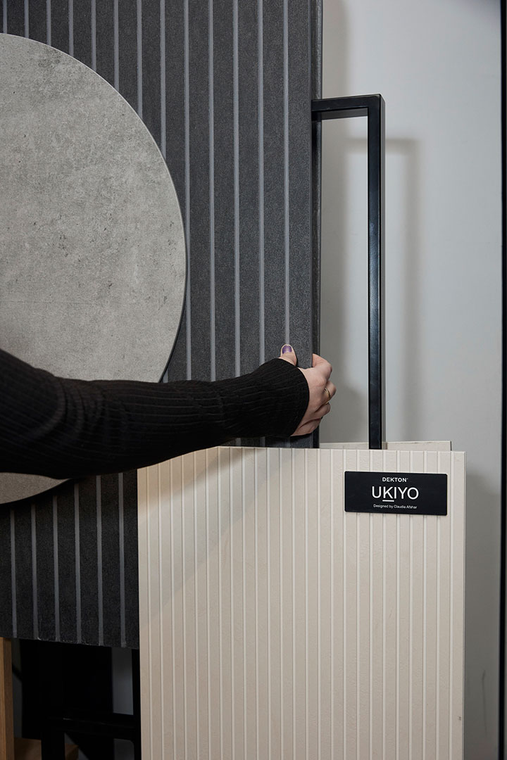 40 Dekton Ukiyo S Two Fluting Options