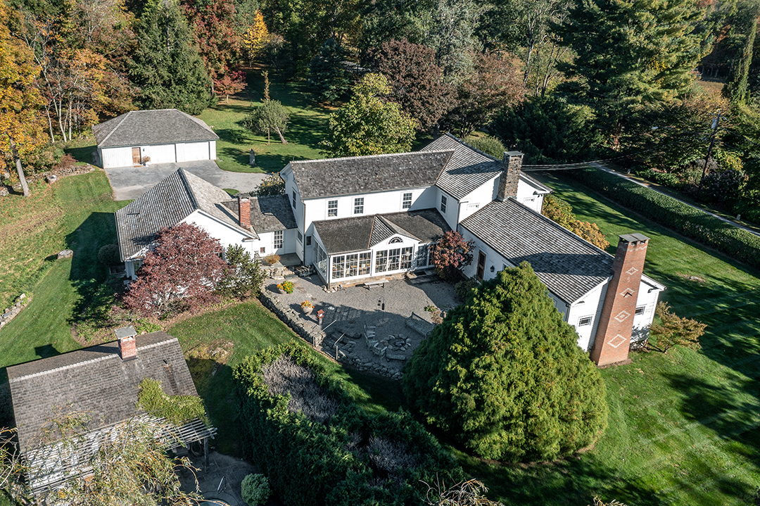 Late Musician Stephen Sondheim Longtime Connecticut Home Lists Aerial13