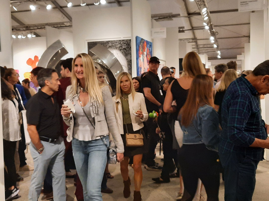 50 Art Miami Was Mobbed On Opening Night