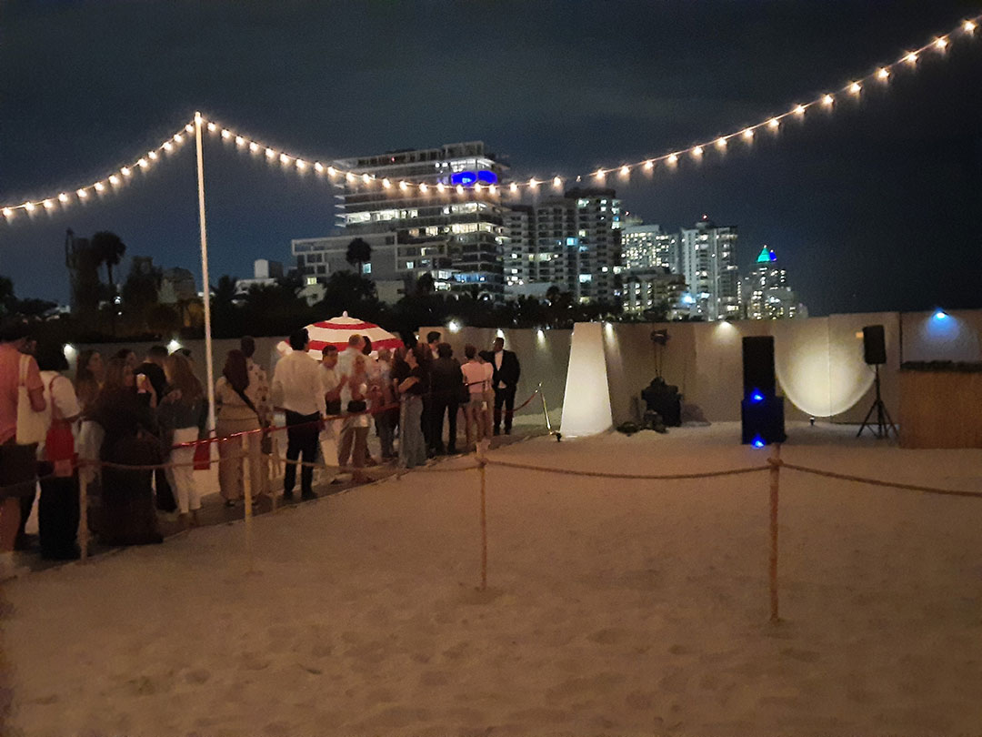 79 Faena Art Reception On The Beach