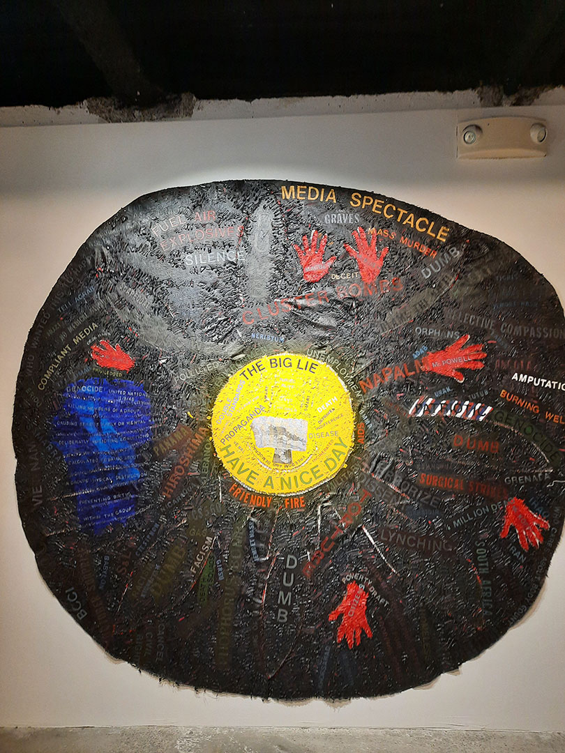 112 The Gimme Shelter Show Was Displayed In The Hampton House Rooms