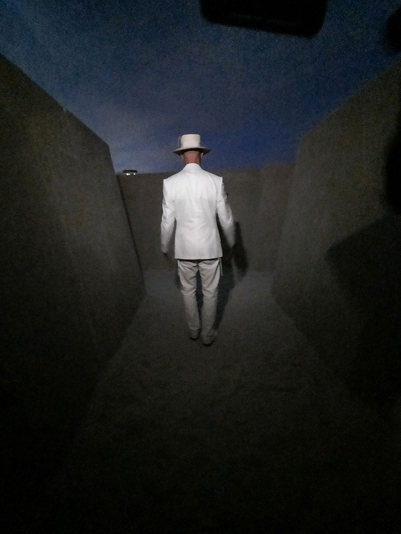 76 Following Alan Faena Into Maze Journey Through The Algorithmic Self Set Up On The Beach